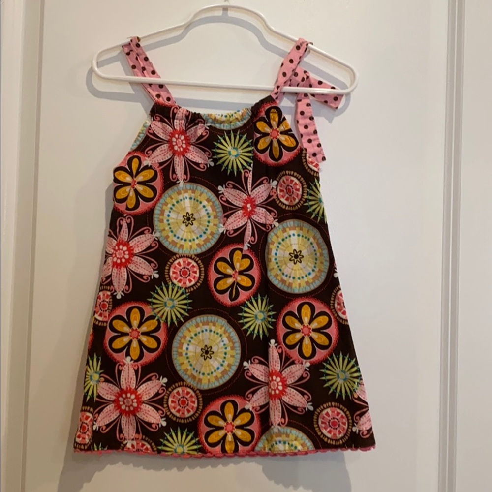 Cute summer sleeveless dress